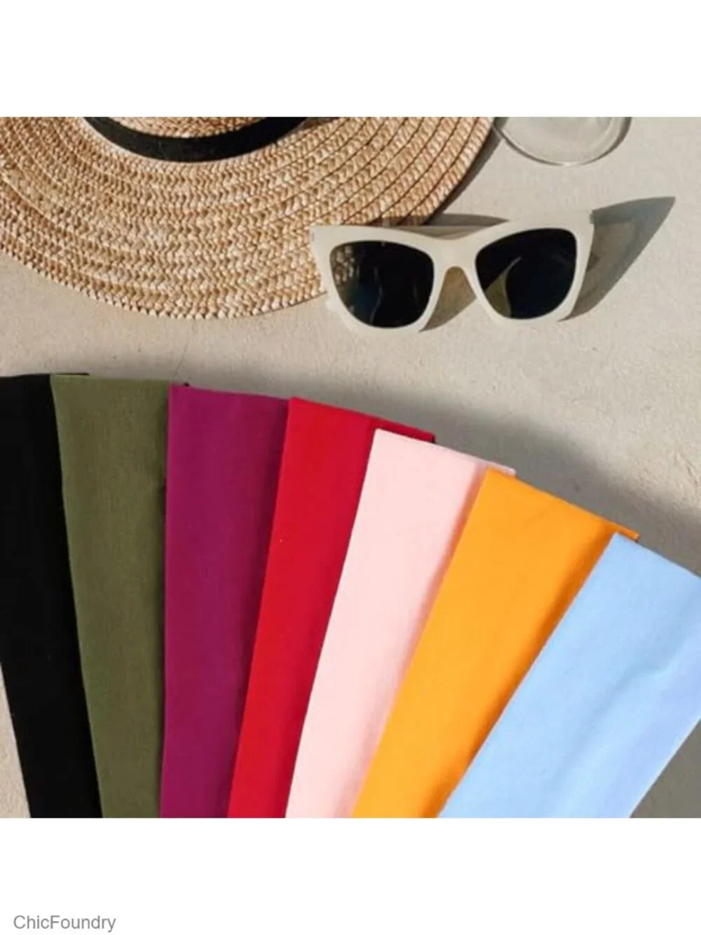 IVARYSS Workout Headbands for Women Non Slip Stretchy Yoga Running Sport 6 Pack